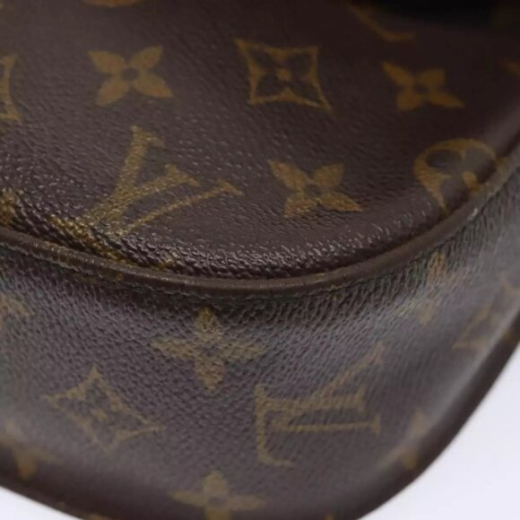 LOUIS VUITTON Monogram Saint Cloud GM Shoulder Bag M51242 LV Auth 88587 - Picture 5 of 16